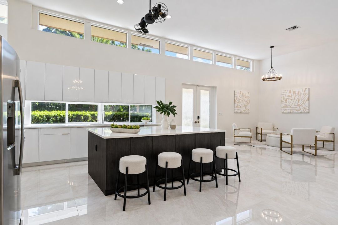 Bright Modern Kitchen and Living Nook