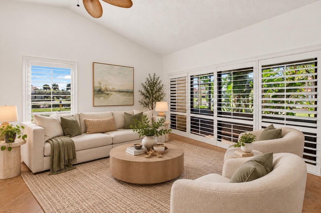 5 Virtually Staged Living Room