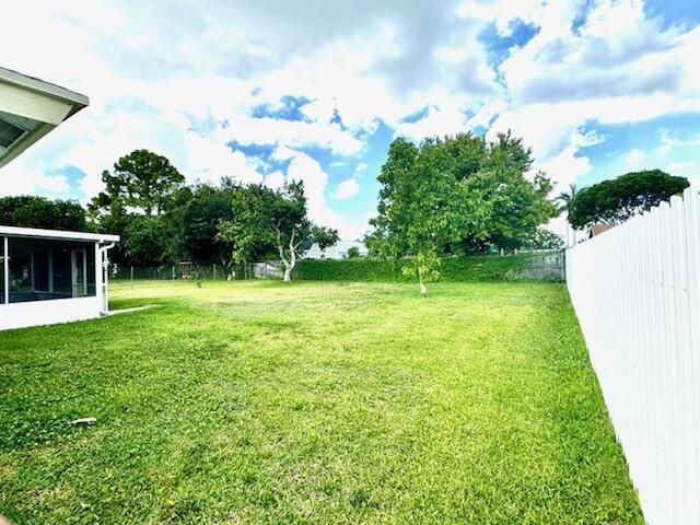 FENCED YARD