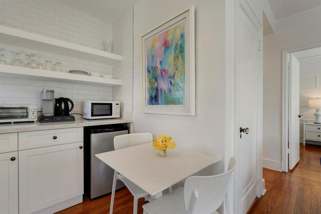 Updated Kitchenette & Dining Area