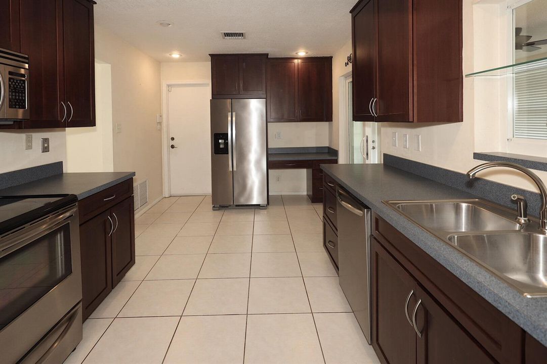 Kitchen with Stainless Steel Appliances
