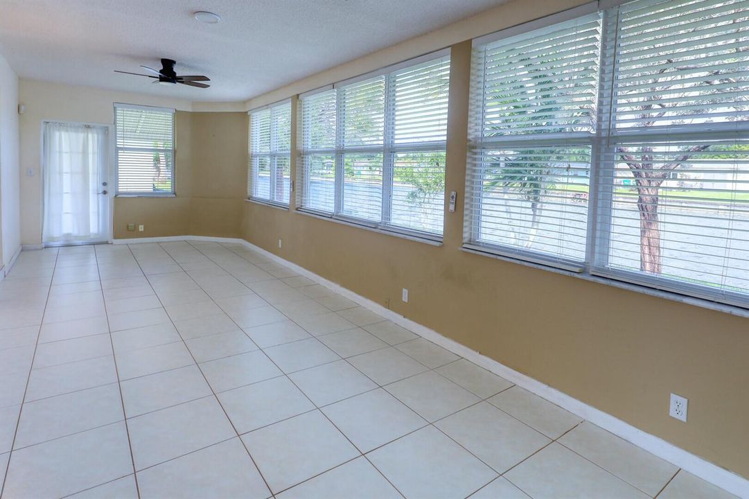 Florida Room with Impact Windows