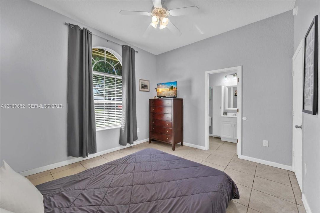 This bedroom has an ensuite bathroom *