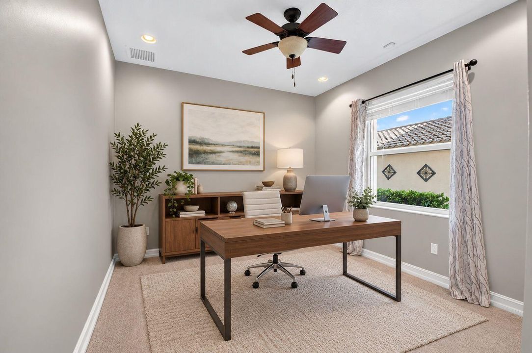 1st Floor Bedroom Staged