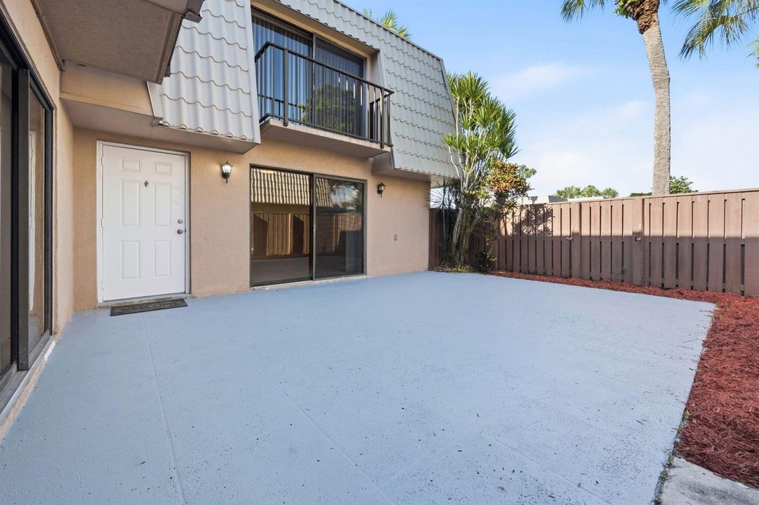Patio Entrance