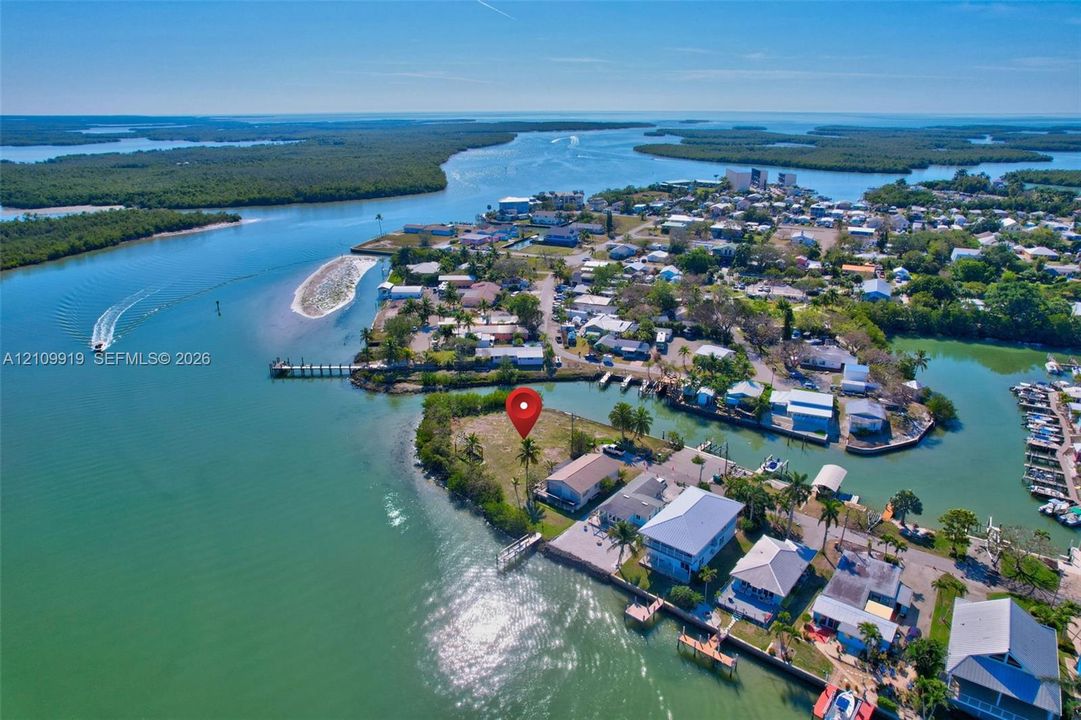 Waterfront parcel featuring coastal exposure, direct bulkhead frontage, and deep-water access