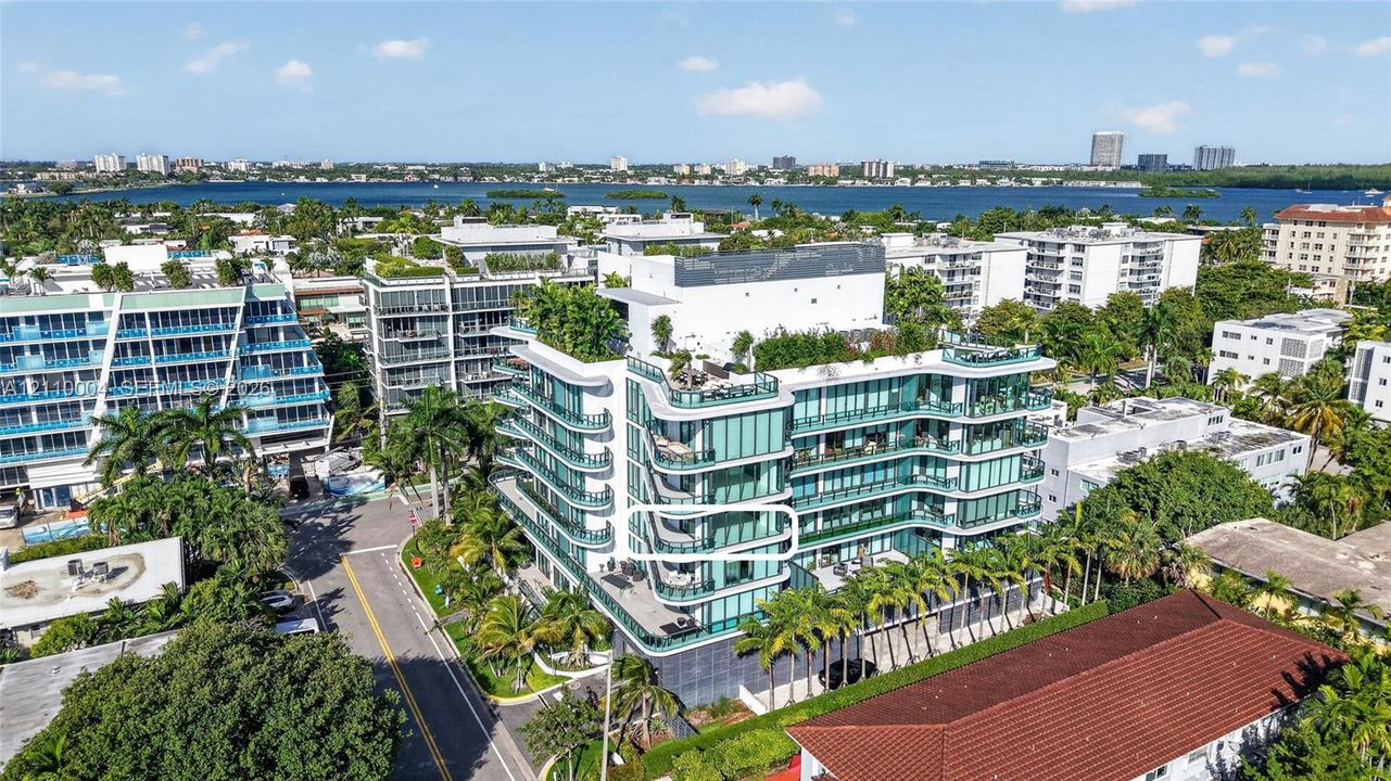 High-rise exterior featuring floor-to-ceiling glass windows