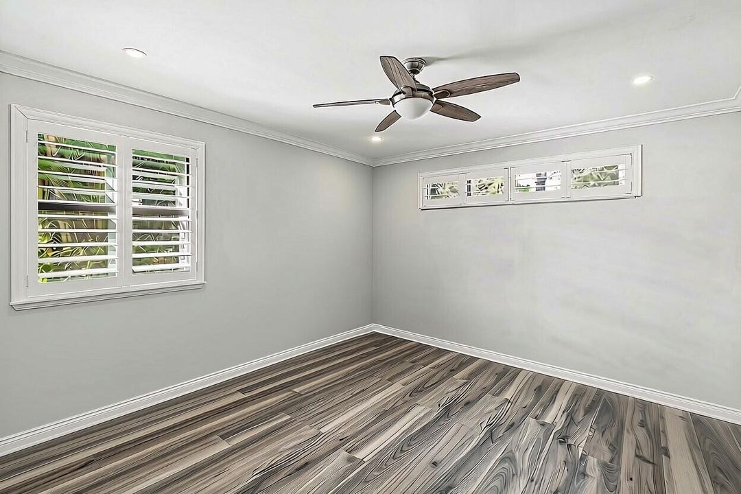furniture removed to show potential