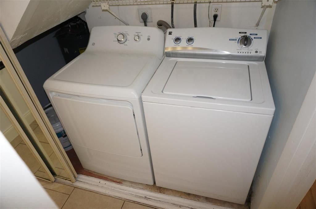 Washer and Dryer