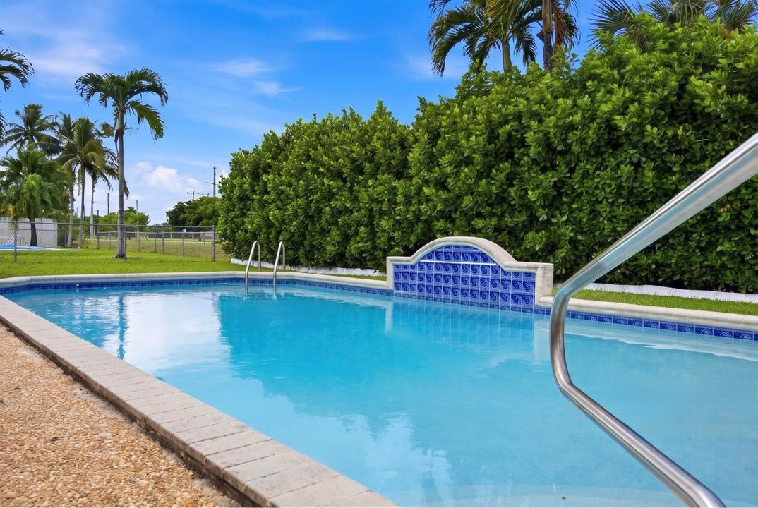private backyard