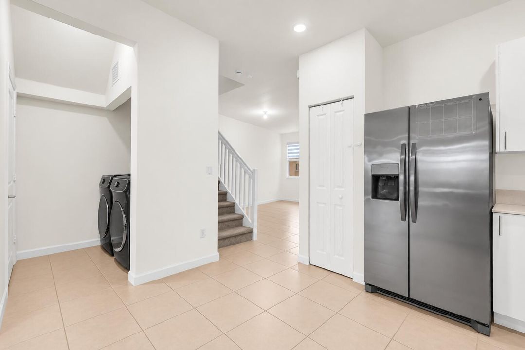 Vacant Modern Open-Plan Kitchen Interior