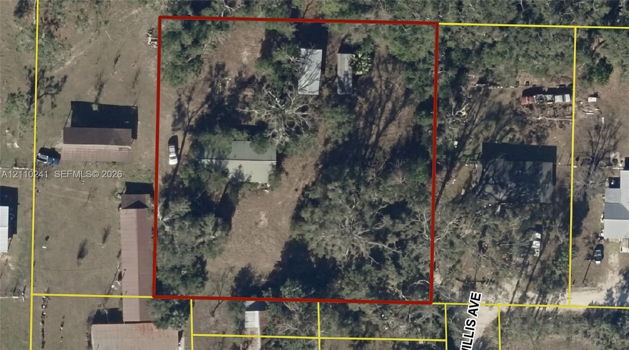 Property Survey Map. Indicating the boundary lines and spatial allocation of the property