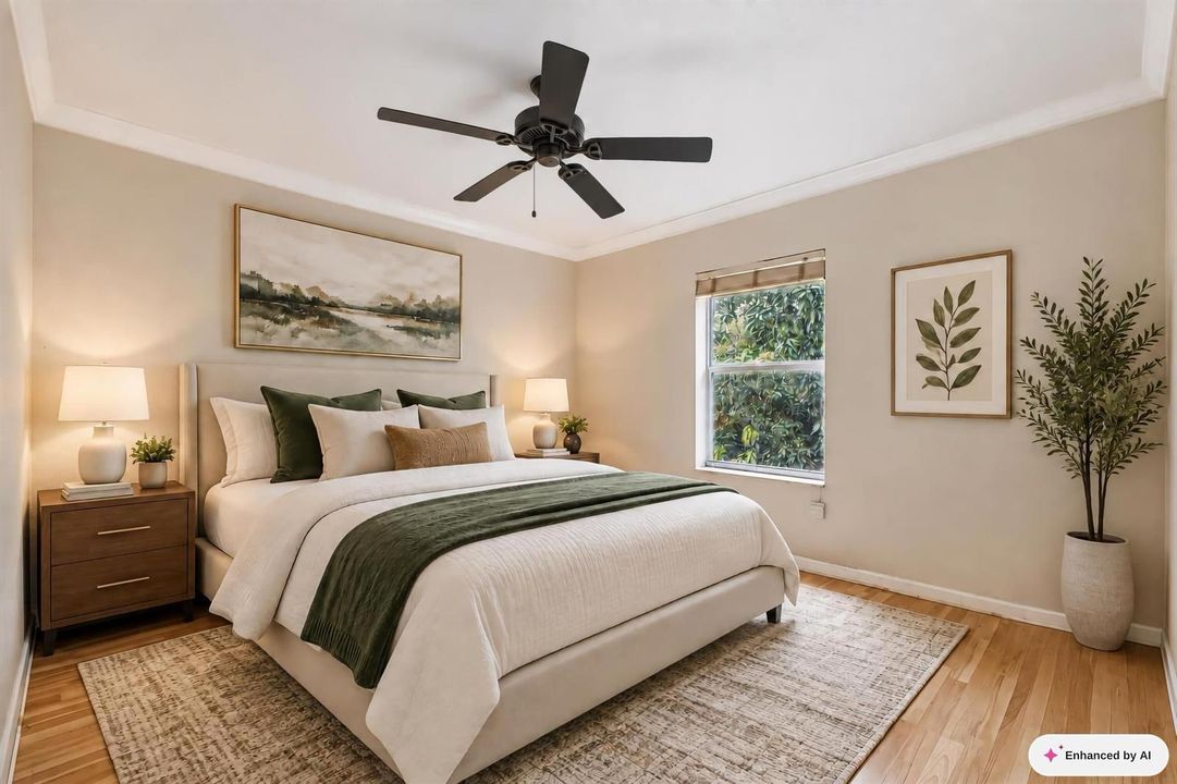 Bedroom 2 Staged