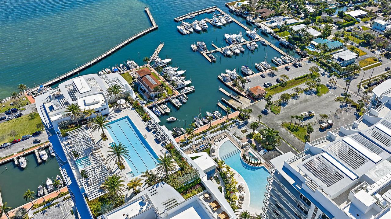Lake Park Harbor Marina - Aerial
