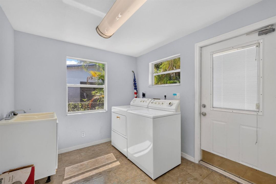 Laundry Area