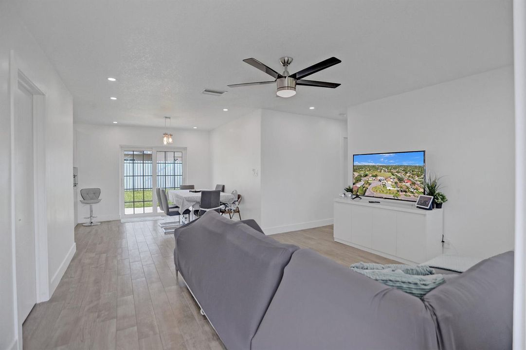8 - living room & dining room