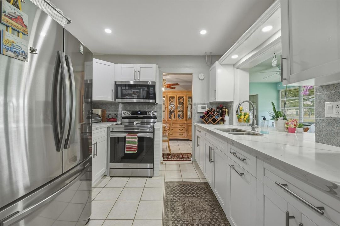 Kitchen gally view
