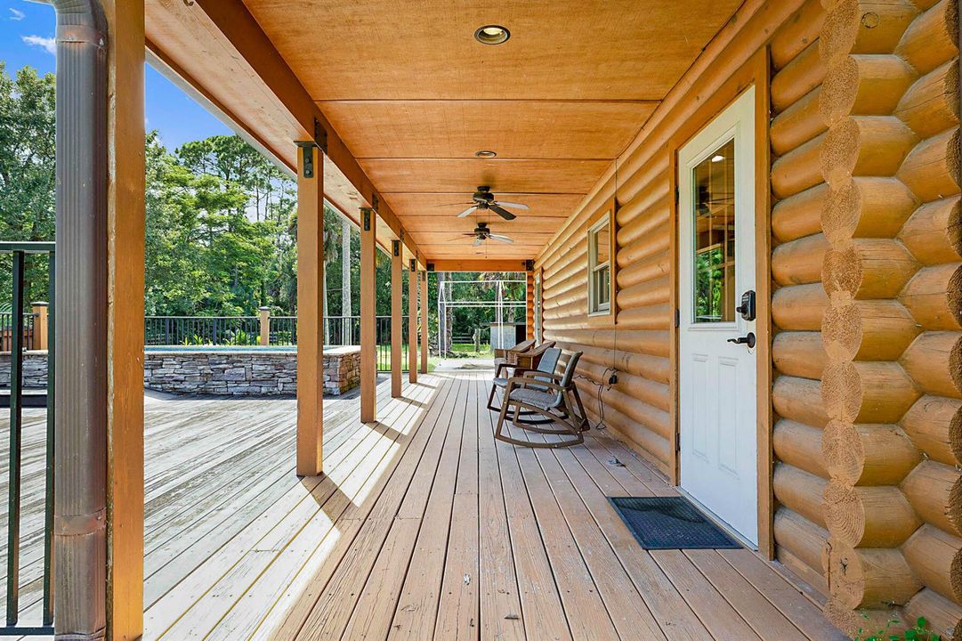 BACK DOOR & PORCH