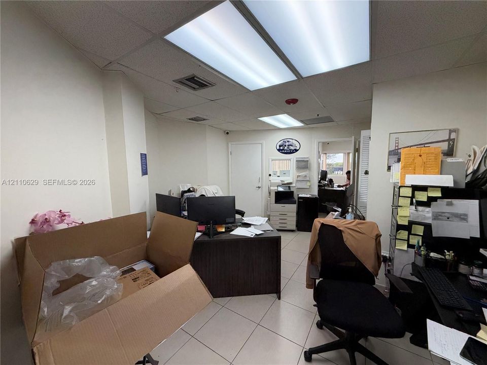 View of office from entrance