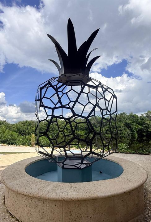 Pineapple Sculpture