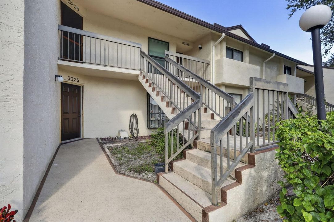 Stairs to Unit
