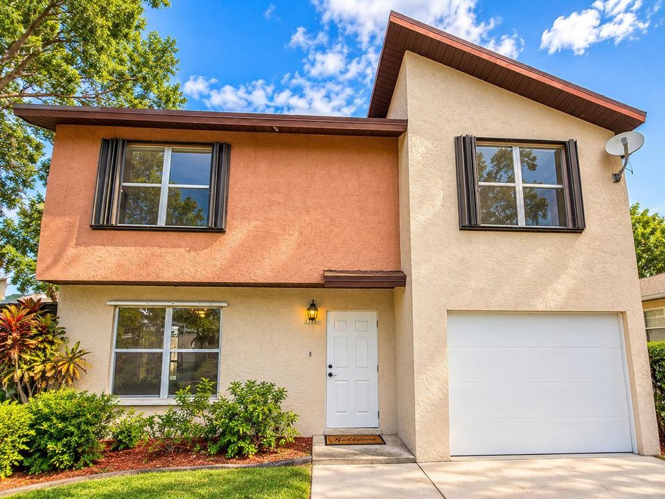 Two story house