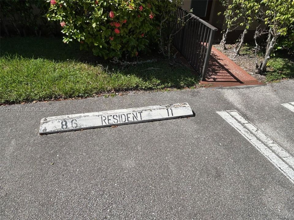 Your parking space