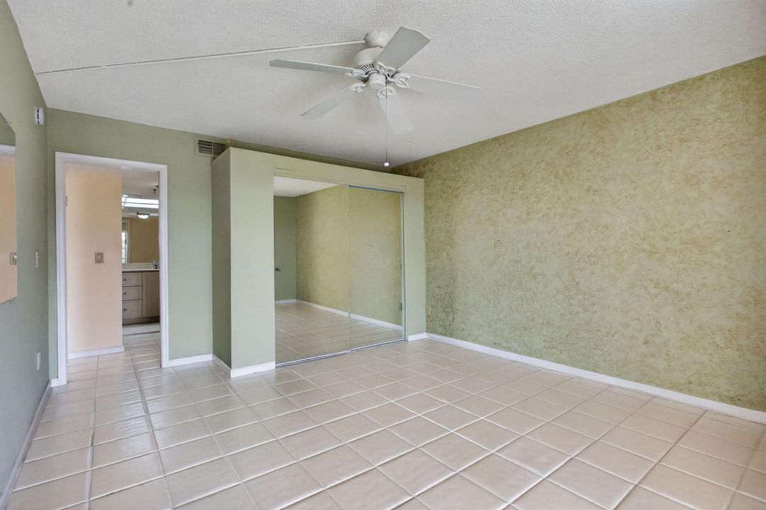 MAIN BEDROOM WALL & WALK IN CLOSETS
