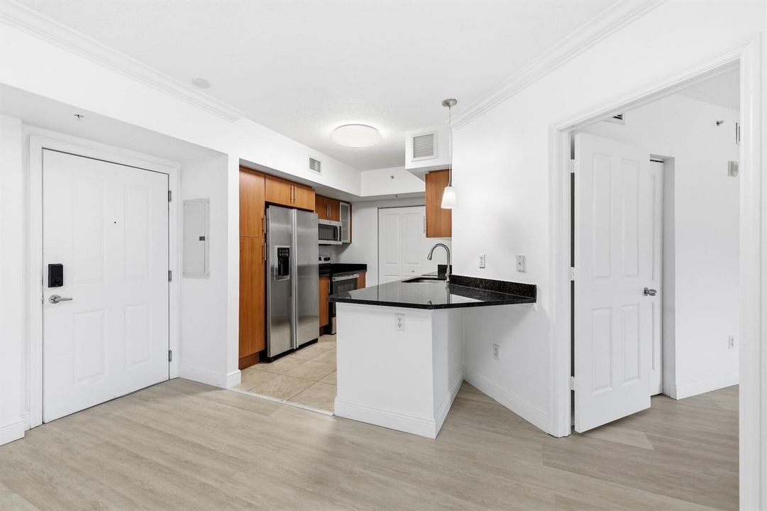 Entry and Kitchen