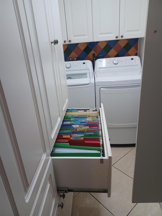 laundry room storage drawers