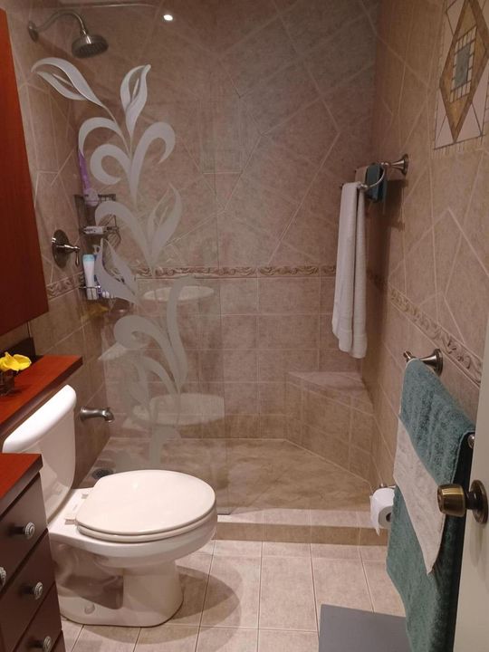 primary bathroom shower