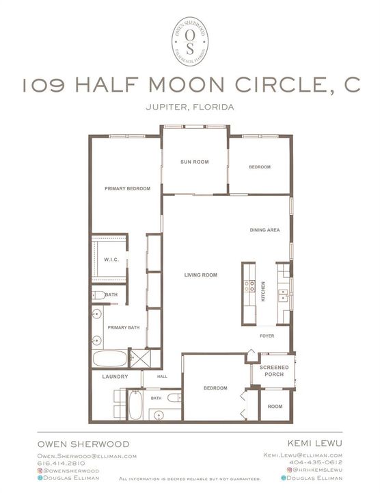 109 Half Moon Circle, C - Floor Plan