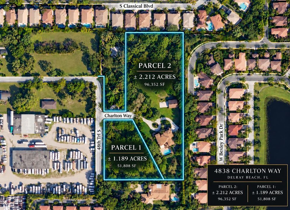 Aerial Parcel Map in Delray Beach (1)