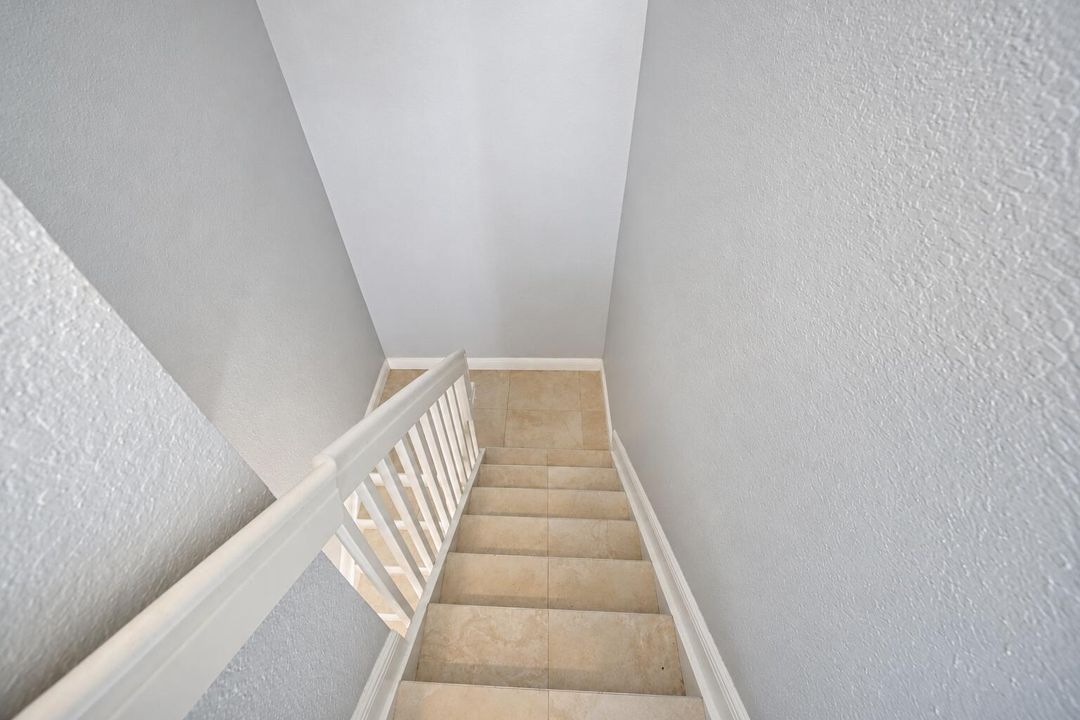 Bright Neutral Stairwell Perspective
