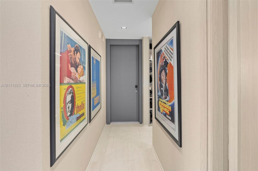 Hallway leading to primary & 2nd bedroom