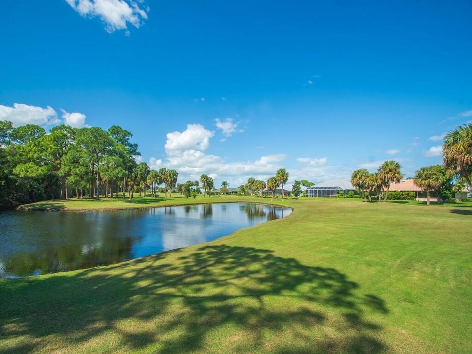pond next to 13 green
