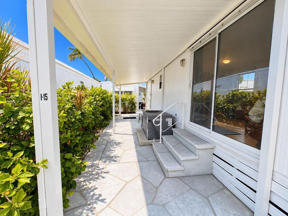 Patio area