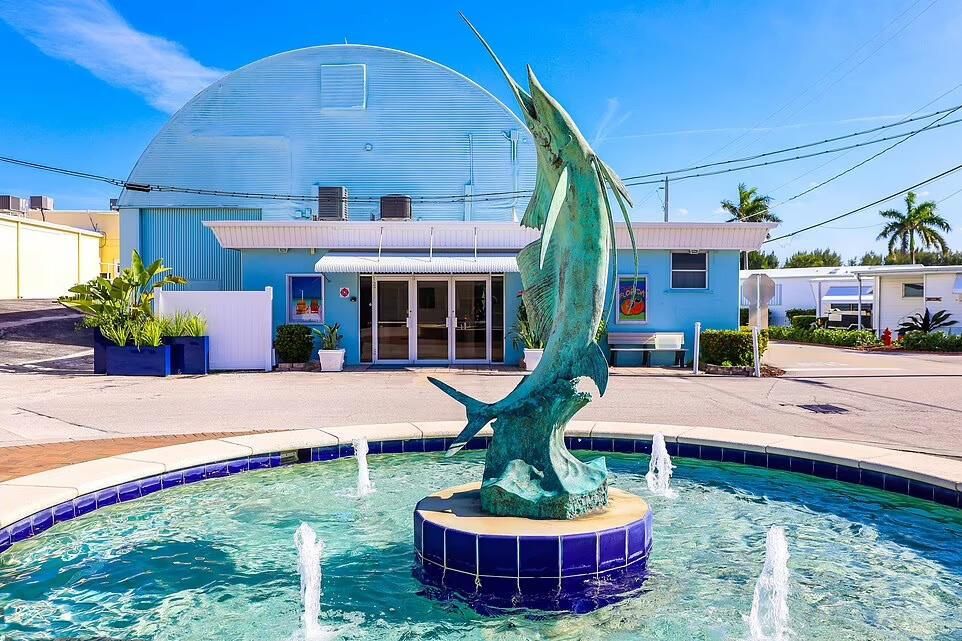 Fountain and Community Center