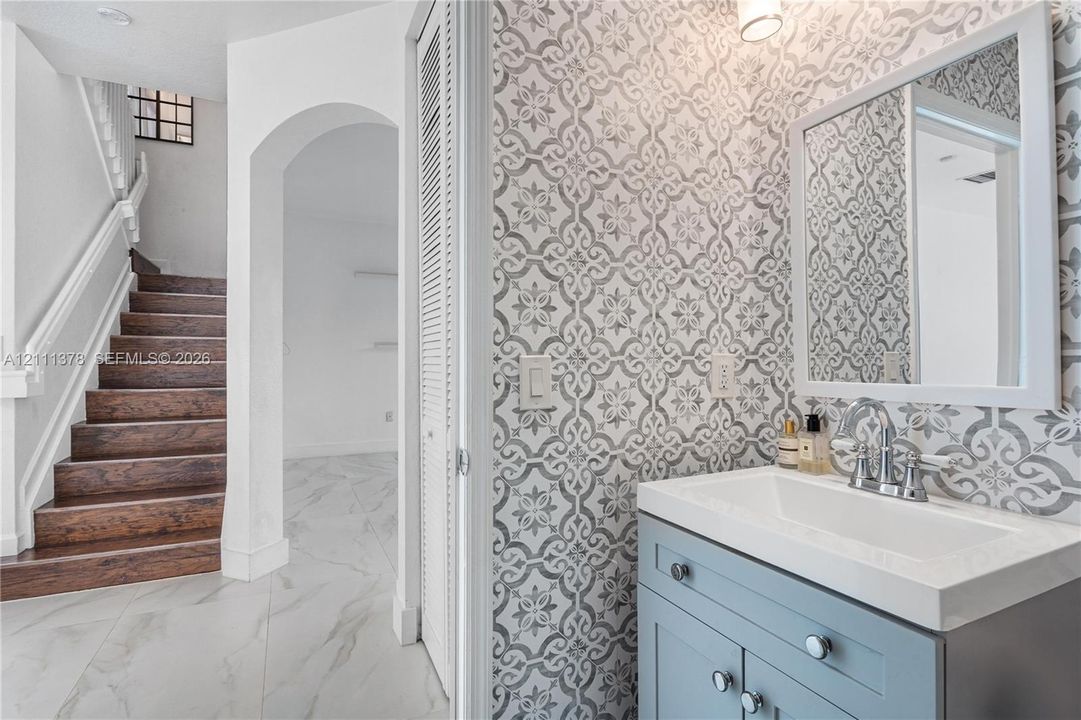 Downstairs Half Bathroom