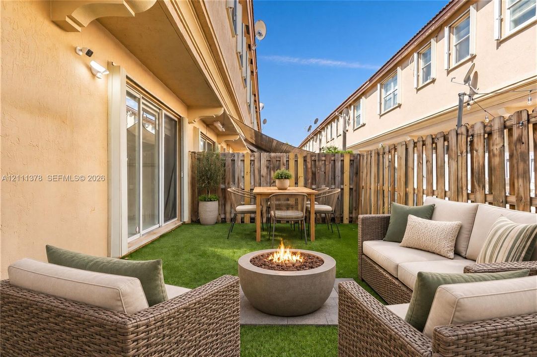 Virtually Staged- Patio