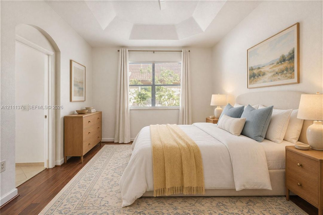Virtually Staged- Primary Bedroom