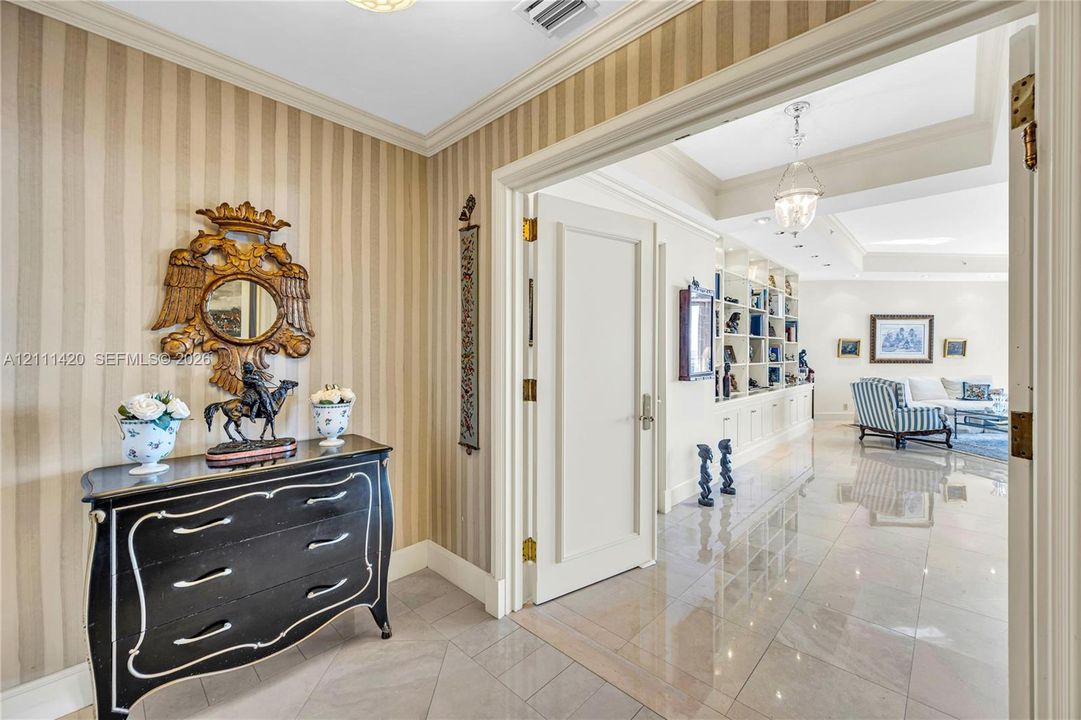 Foyer entry