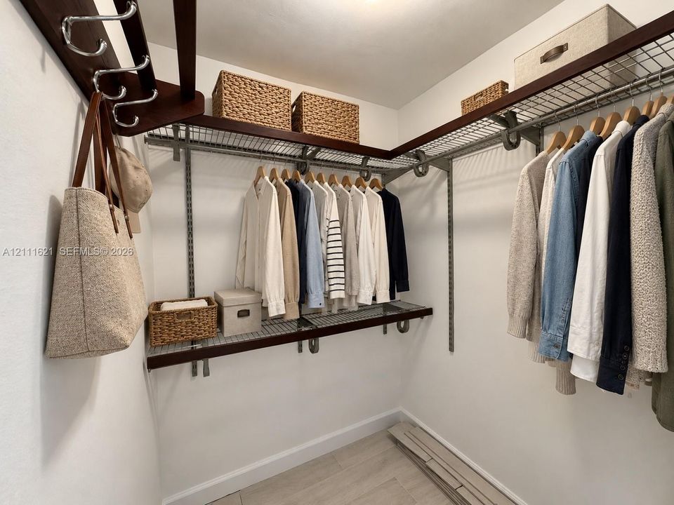 Walk-in closet