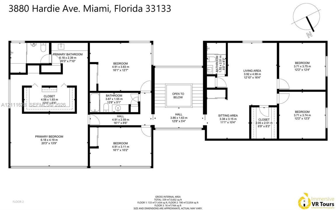 Floor plan (Second Floor)
