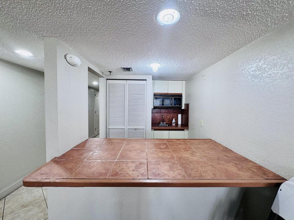 community room - kitchen