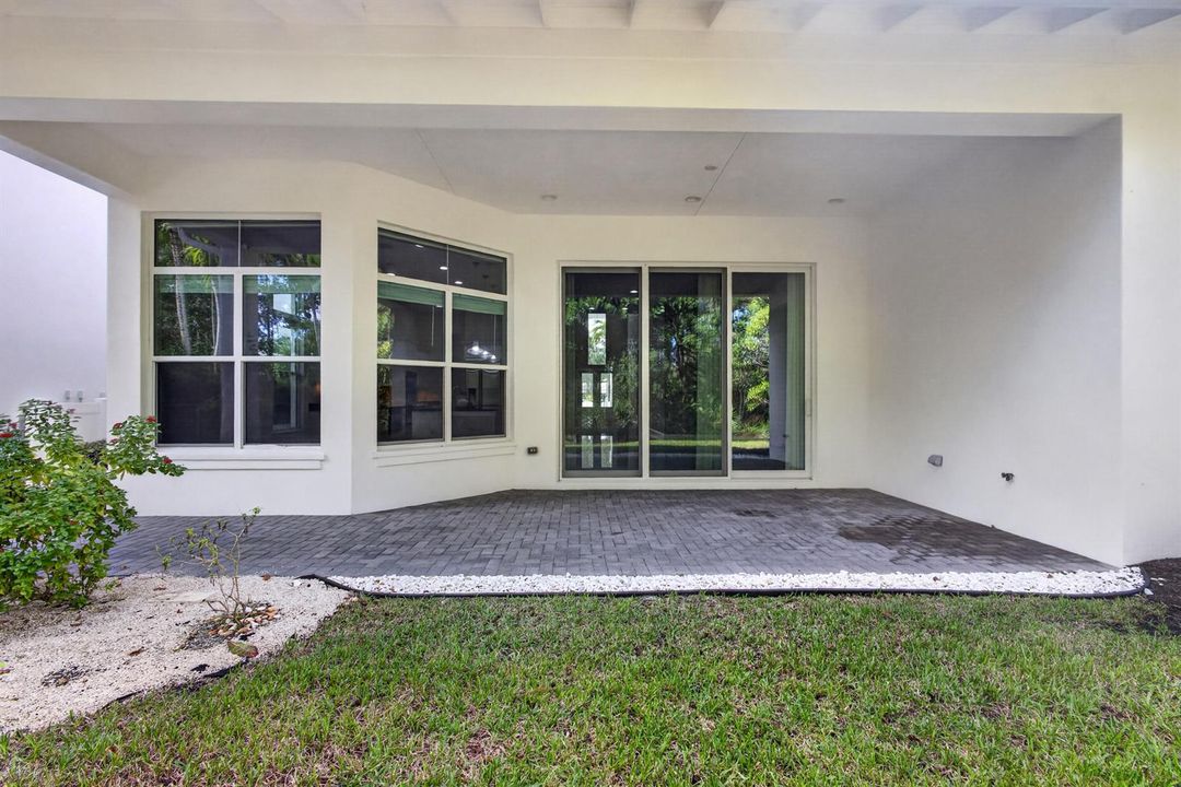 Covered Patio and Backyard