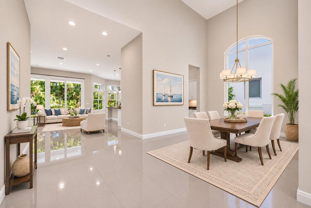 Dining Room and Foyer