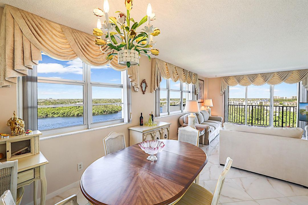 DINING AREA WITH WATER VIEWS