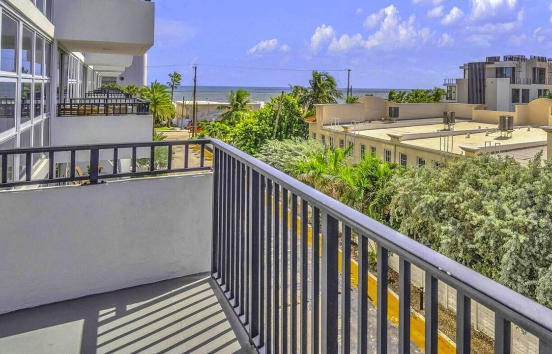 Kitchen balcony