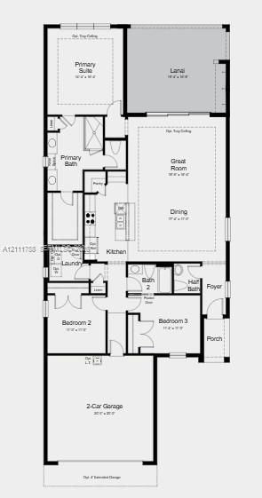 Additional Highlights Include: impact windows, 8' interior doors, door at primary closet to laundry, single pocket door at bedroom 3 to secondary bath, outdoor kitchen rough-in, pre-plumb future laundry link, refrigerator, washer, and dryer.